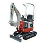 Miniexcavadora takeuchi 1000kg.